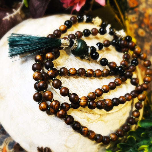 Japa Mala - Semillas y madera